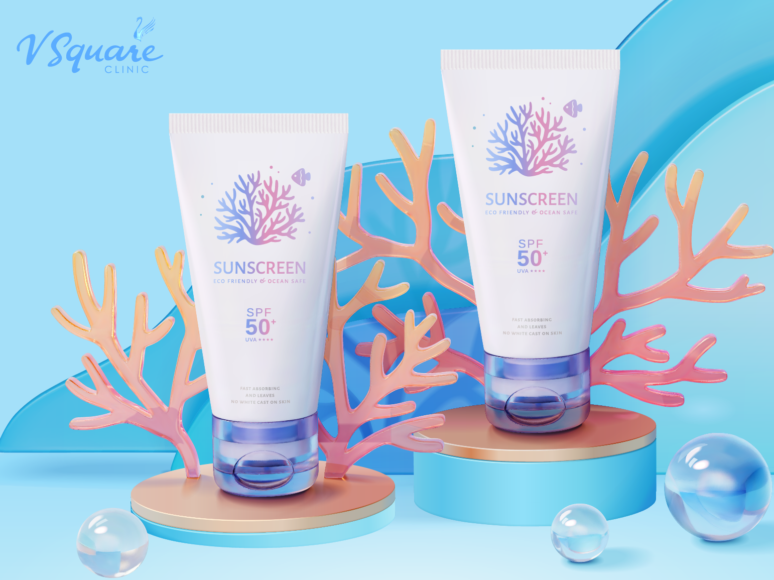 ครีมกันแดด Reef-Safe Sunscreen คืออะไร 370x277